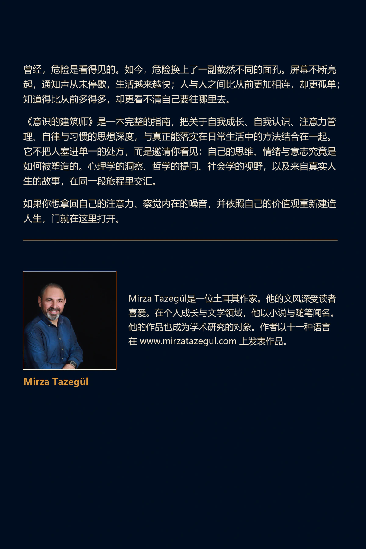 意识的建筑师 封底图片