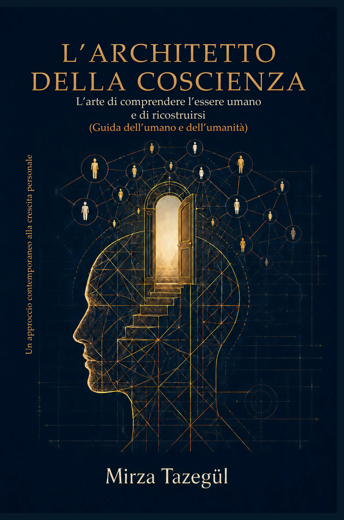 L’architetto della coscienza — copertina del libro di Mirza Tazegül